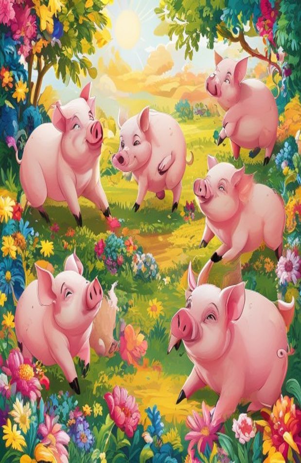 Cute Pig Wallpaper