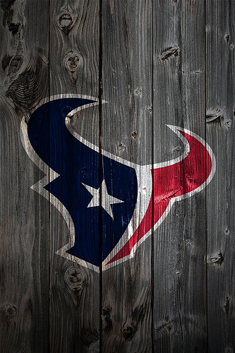 Houston Texans Wood iPhone Background