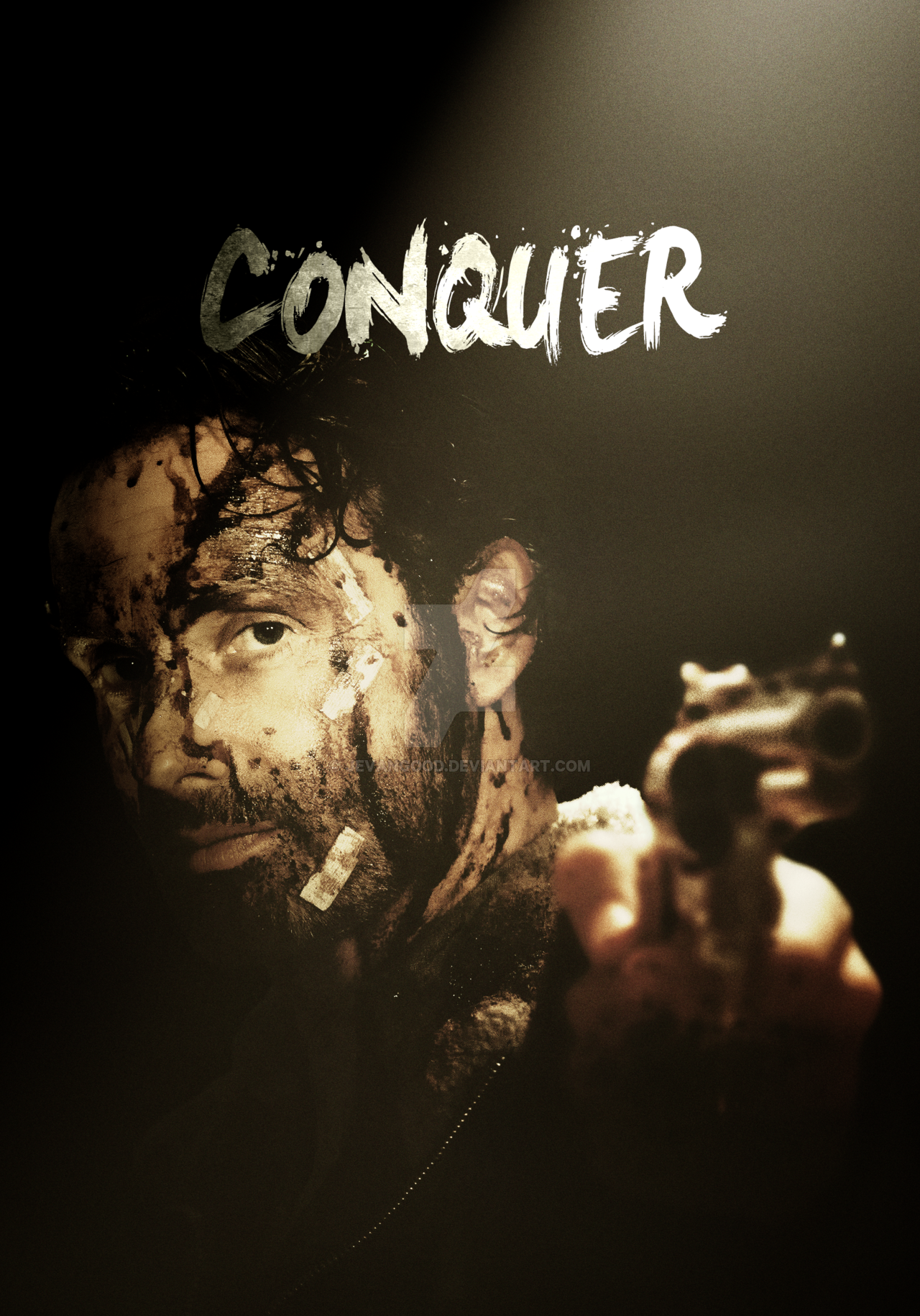 The Walking Dead Season Conquer Poster By Jevangood