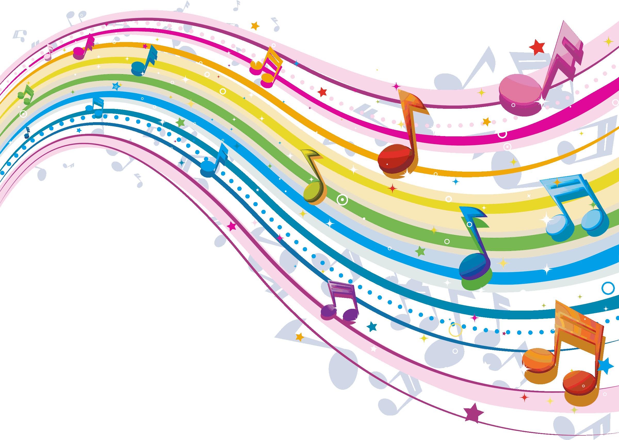 Music Notes 3d Wallpaper In High Resolution At