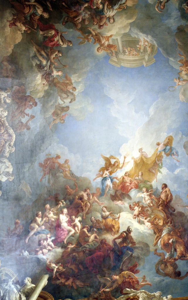 Versailles Some Of A Ceiling Renaissance Art Classic