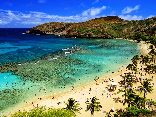 Bay Hawaiian Islands Hanauma Hawaii Awesome Wallpaper HD