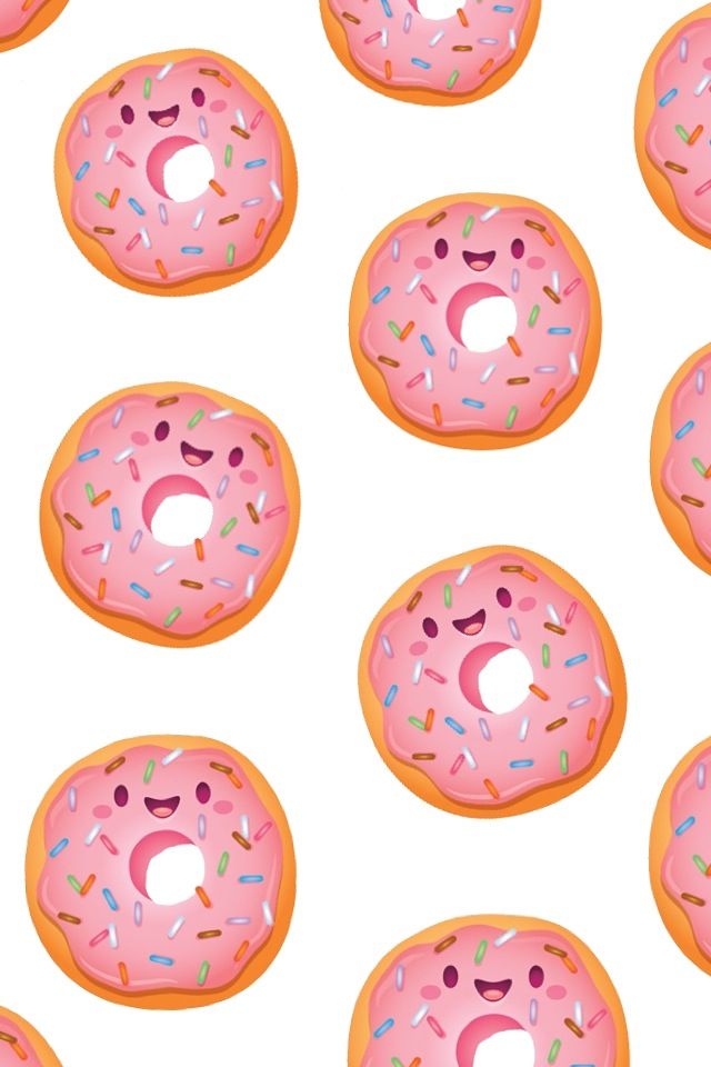 Hình nền donut dễ thương: Với hình nền donut dễ thương đầy màu sắc này, bạn sẽ cảm thấy như đang lạc vào một thế giới ngọt ngào. Hình ảnh mềm mại và tươi sáng này sẽ khiến cho màn hình điện thoại của bạn trở nên vô cùng ấn tượng.