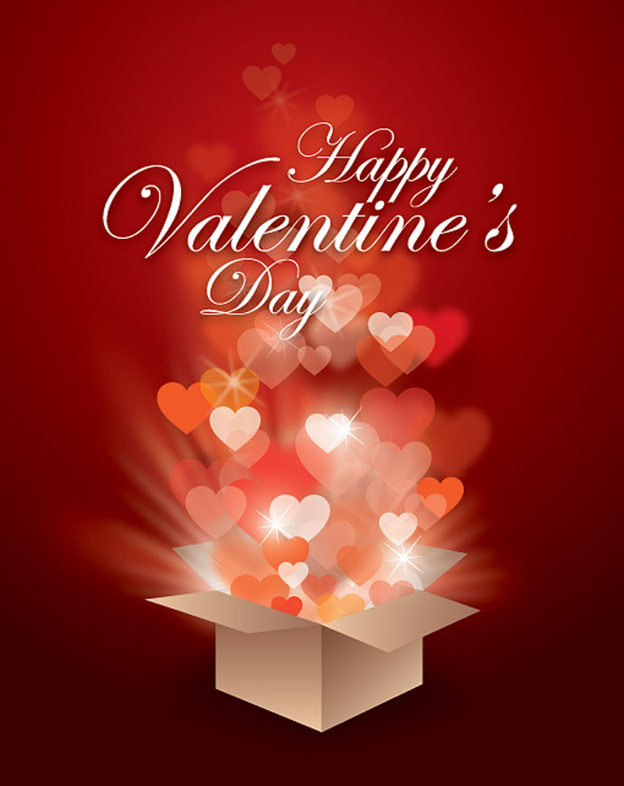 Valentines Day Gift Vector