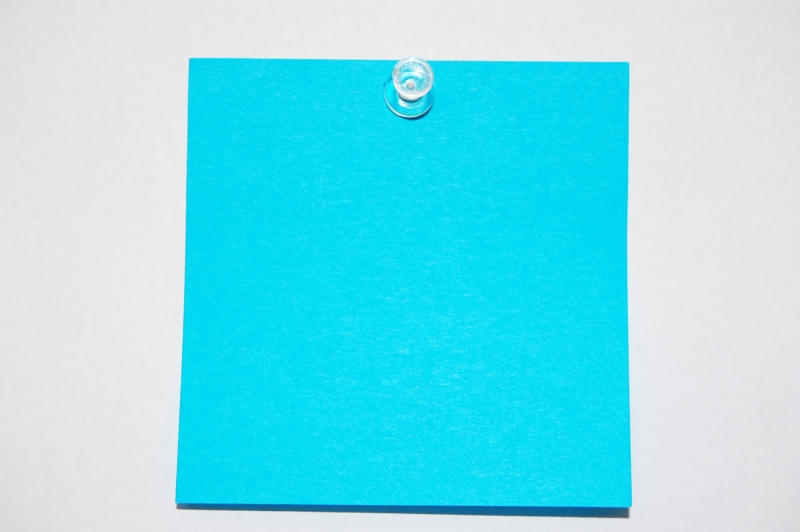 Post It Note On White Background Photos Highres