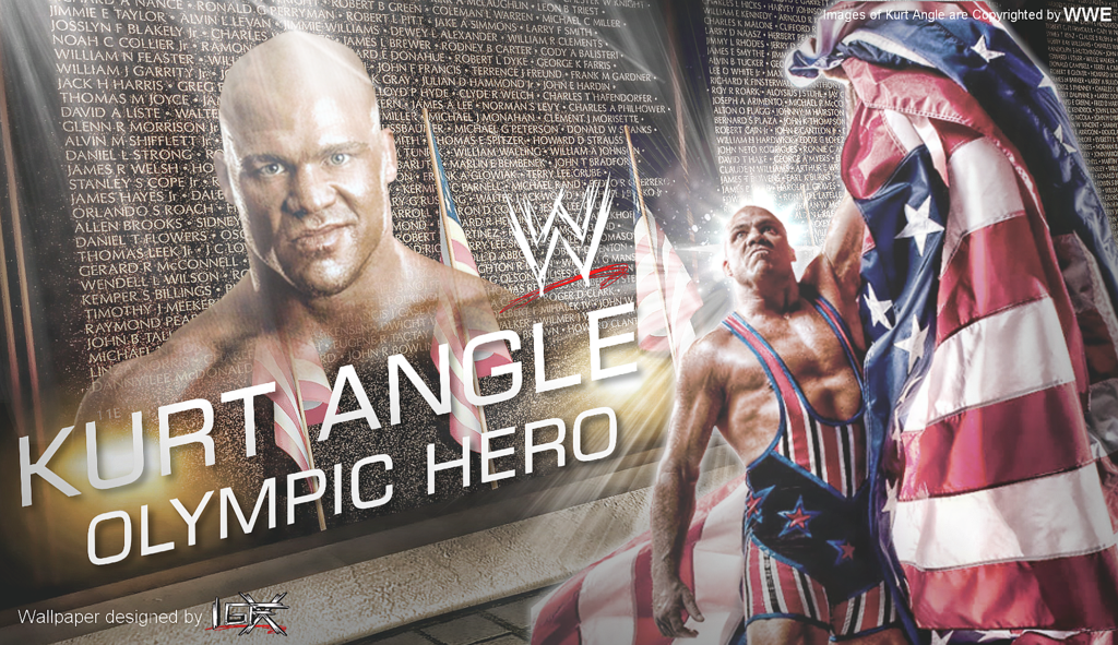 New Kurt Angle WWE Wallpaper by TheElectrifyingOneHD Kurt angle