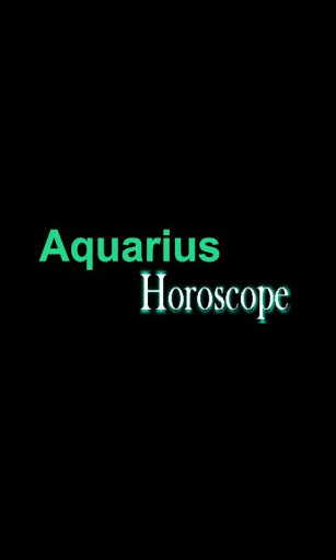 Aquarius Horoscope For Android Appszoom