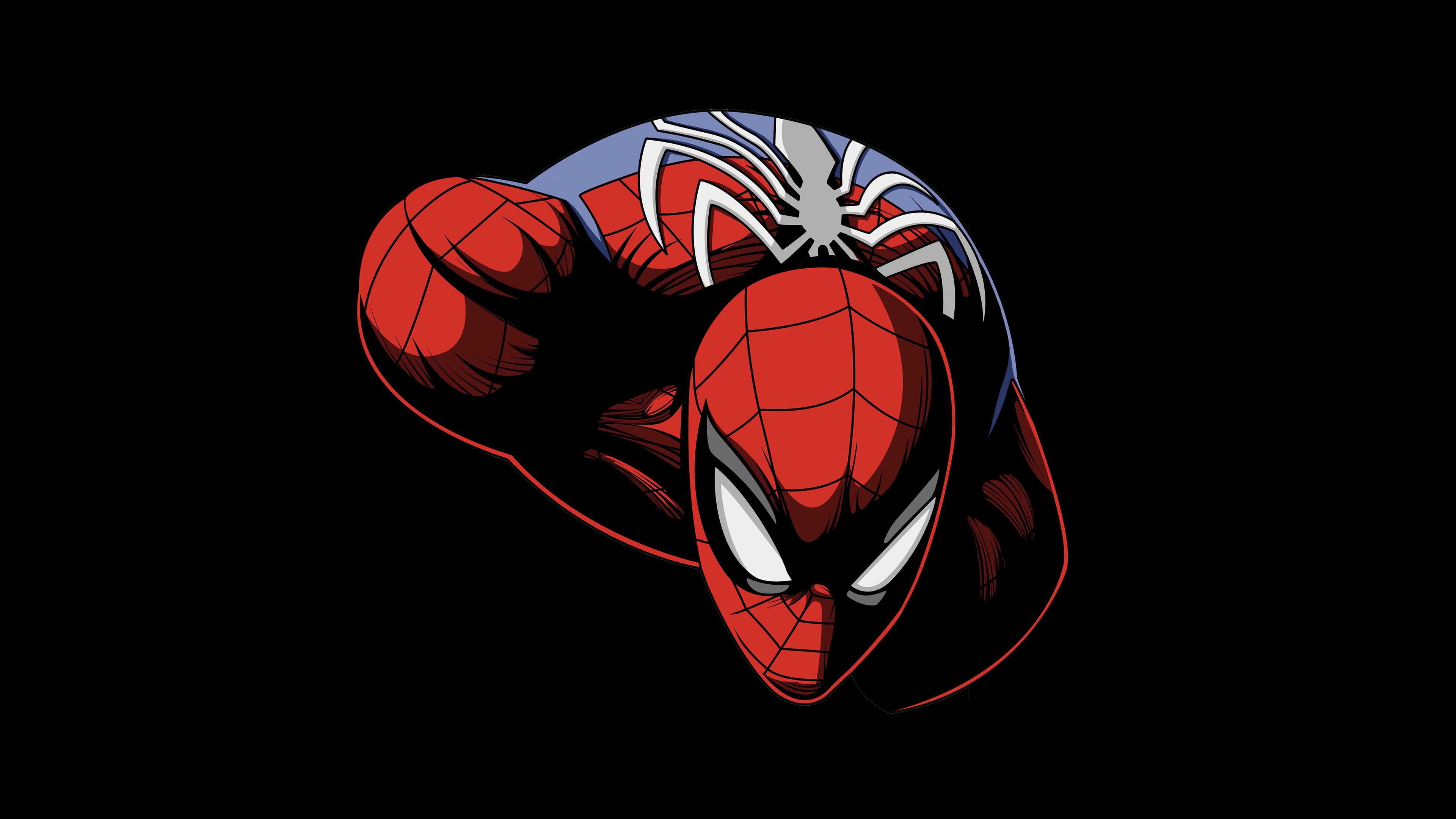 Spiderman Dark Oled 5k Superheroes Wallpaper