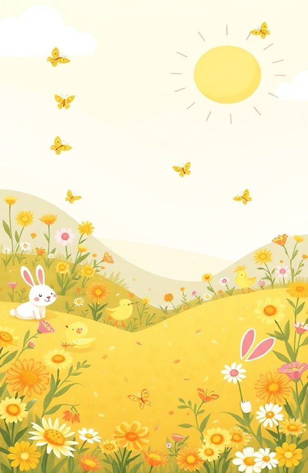 Cute Yellow Wallpaper