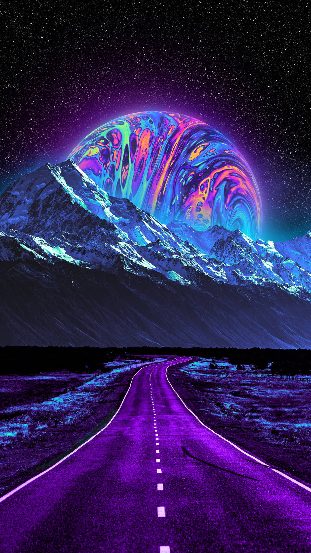 Dark Purple iPhone Wallpaper