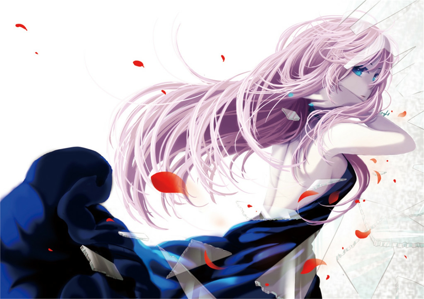 Megurine Luka Vocaloids Wallpaper
