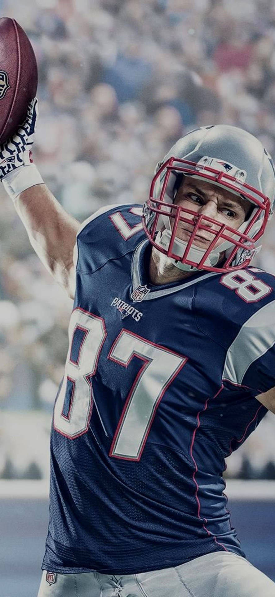 American Football iPhone Patriots Player Wallpaper