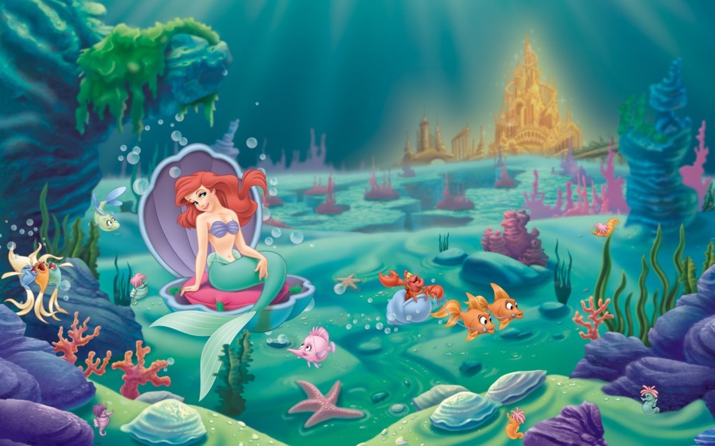 Little Mermaid Wallpaper Desktop Image