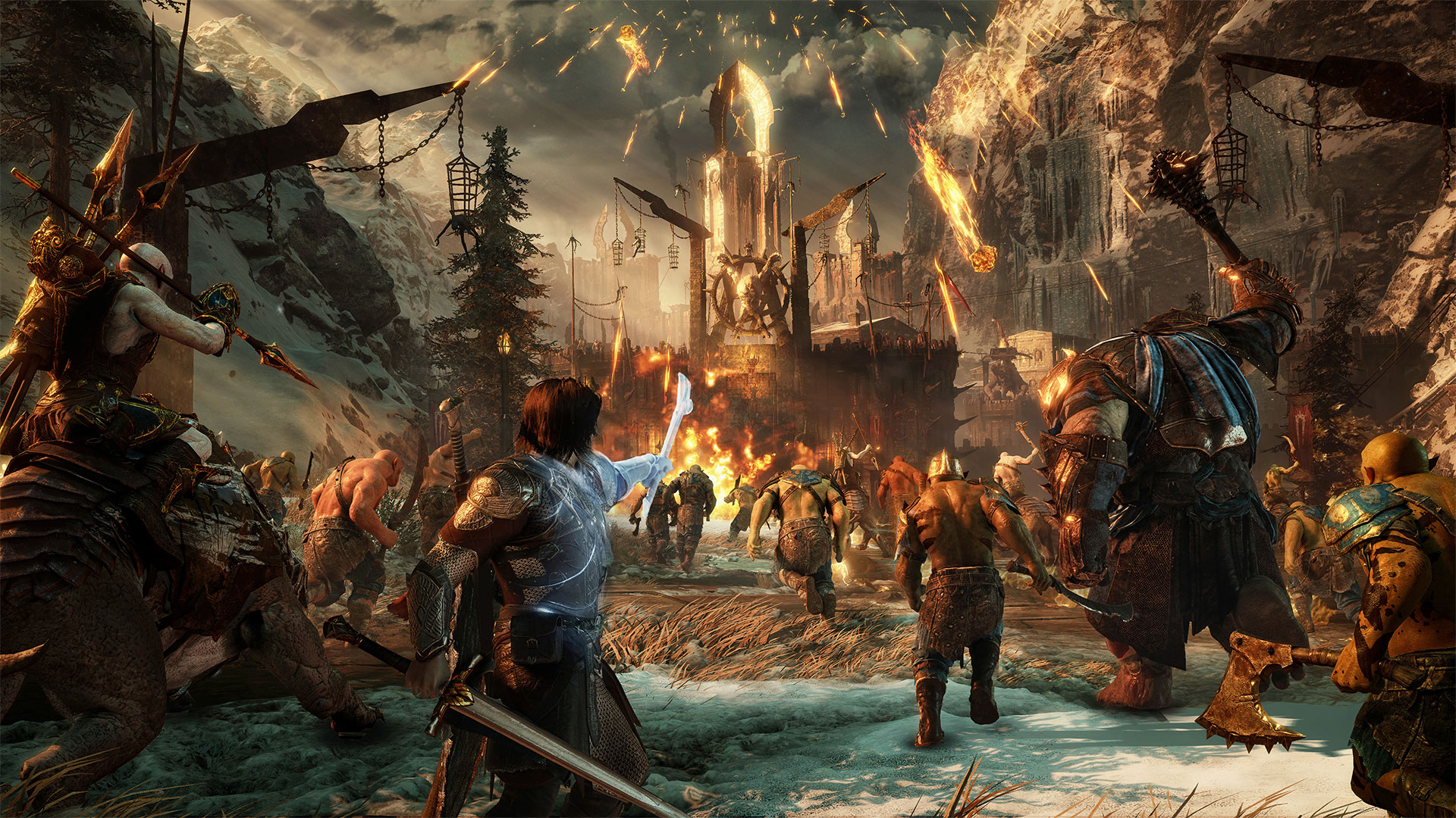 Middle Earth Shadow Of War 1080p Wallpaper