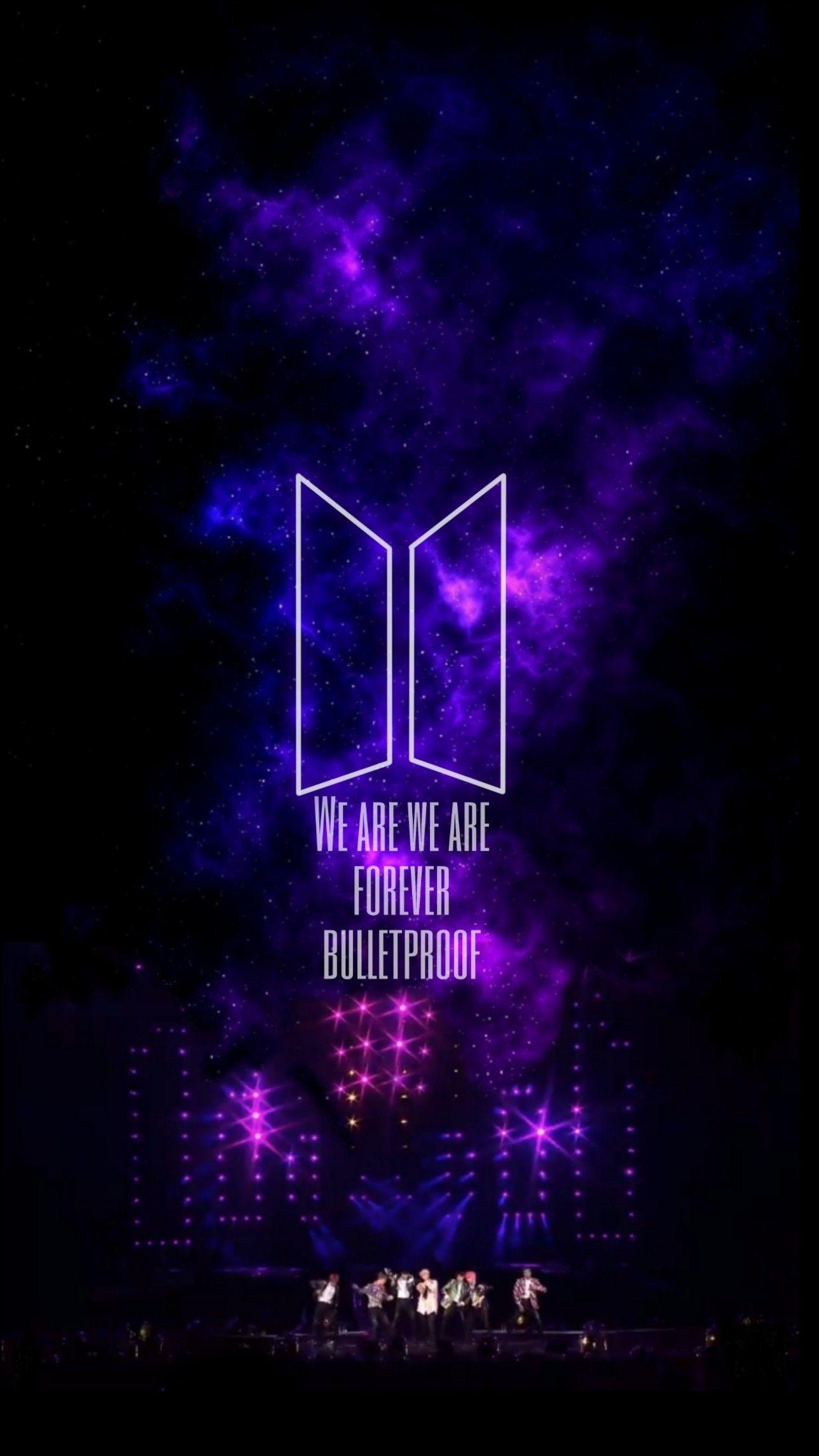 Lockscreen Aesthetic Bts Logo Wallpaper