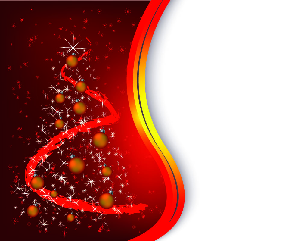 Holiday Background Red Vector