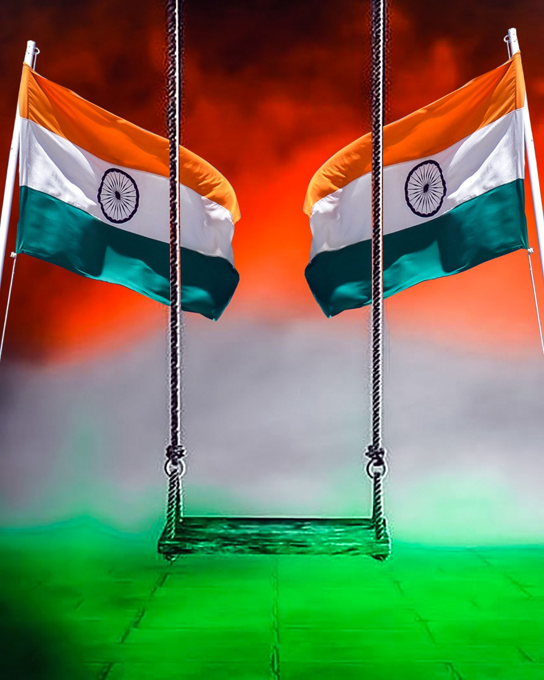 Independence Day Editing Background August