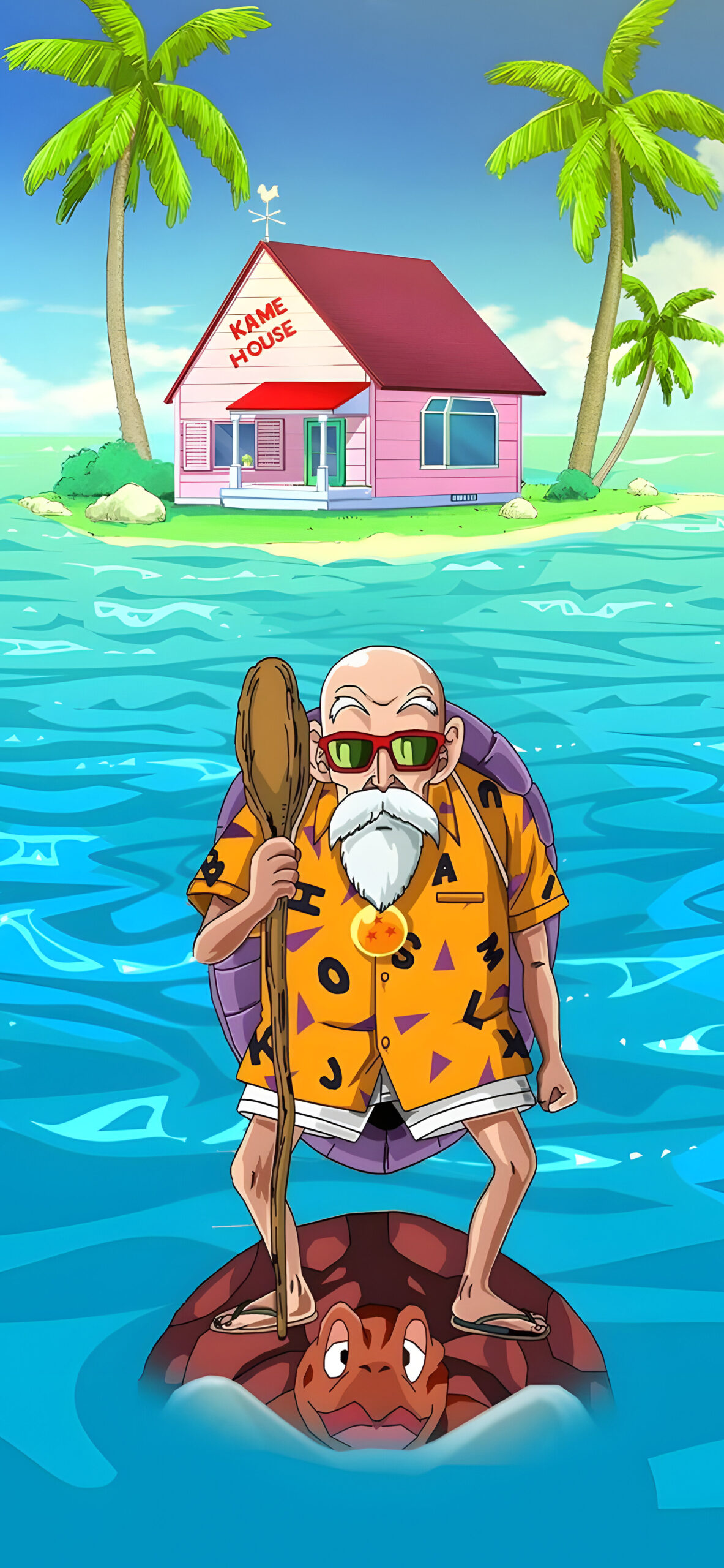 Master Roshi Kame House Wallpaper