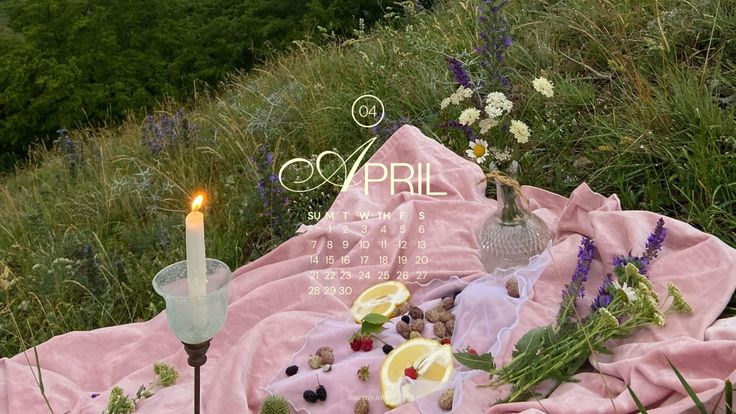 April Desktop Laptop Wallpaper By Sincerely