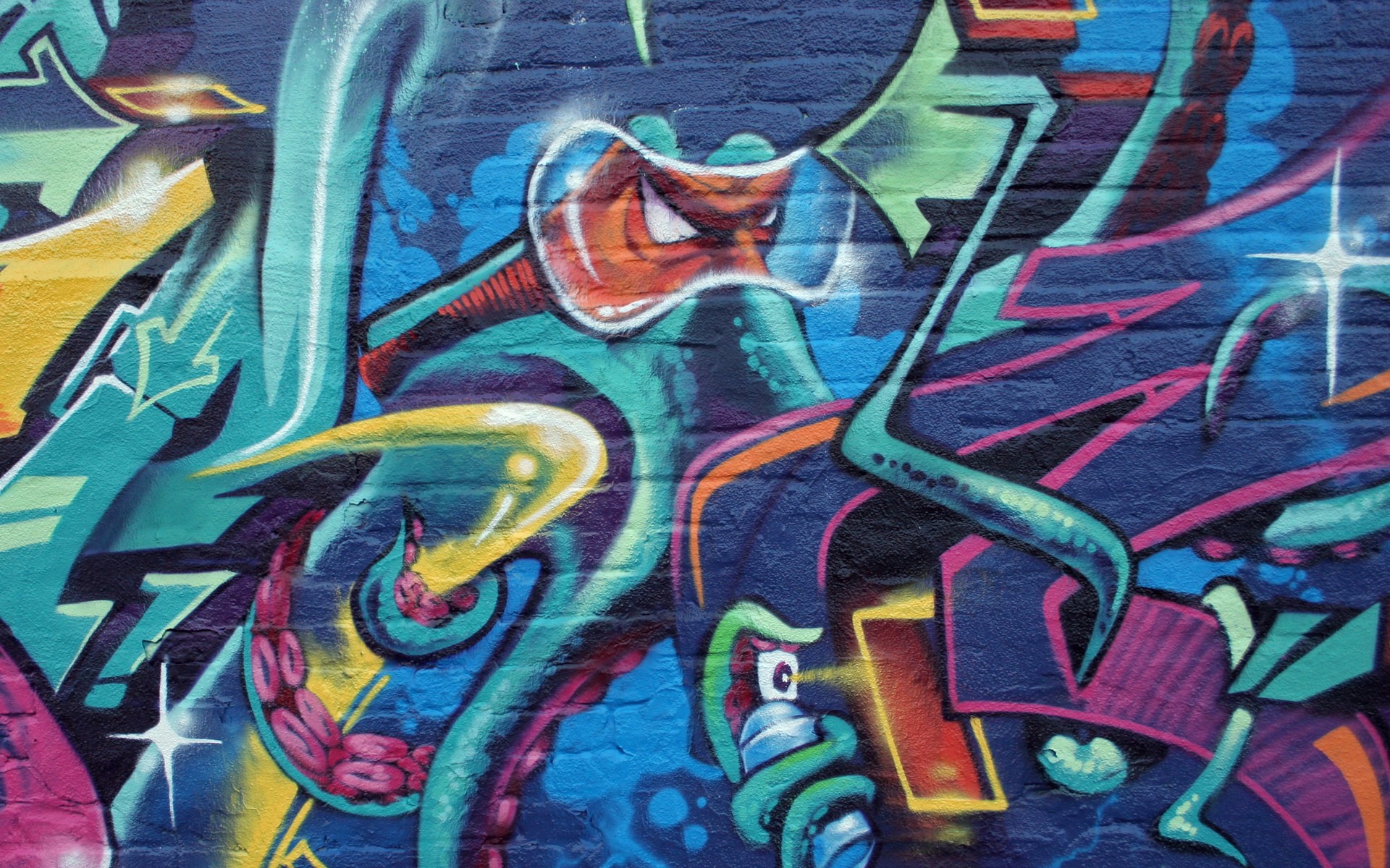 Awesome Graffiti HD Wallpaper Free Download