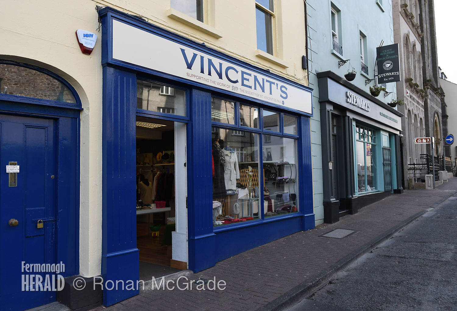 The Enniskillen St Vincent de Paul shop