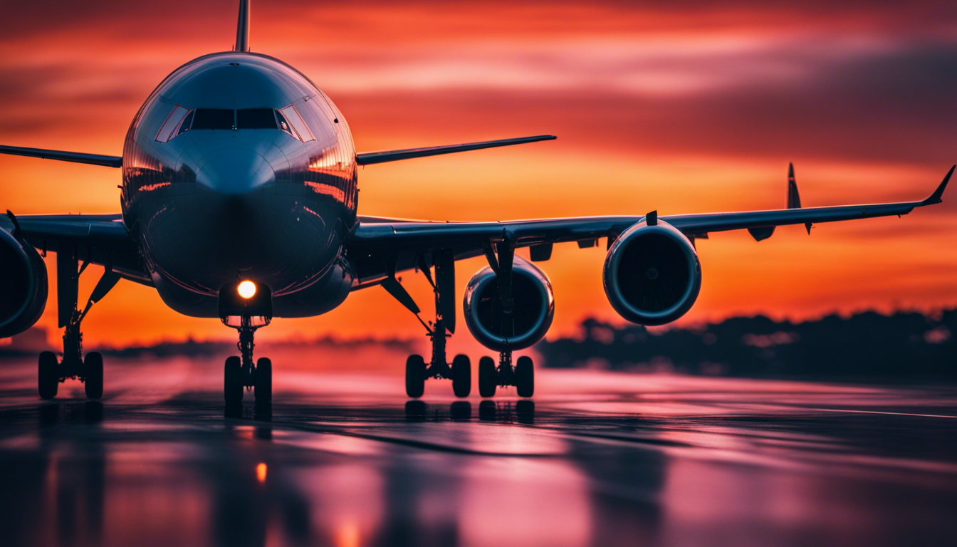 Plane Taking Off Wallpaper