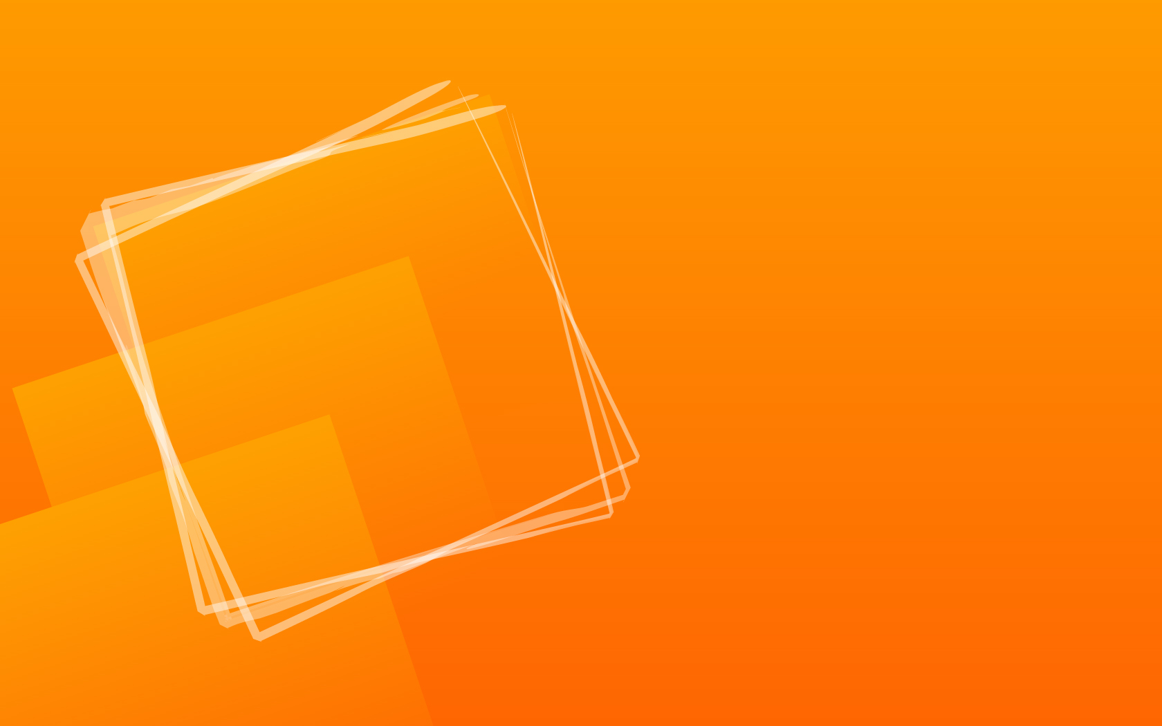 1680x1050 Orange square desktop PC and Mac wallpaper