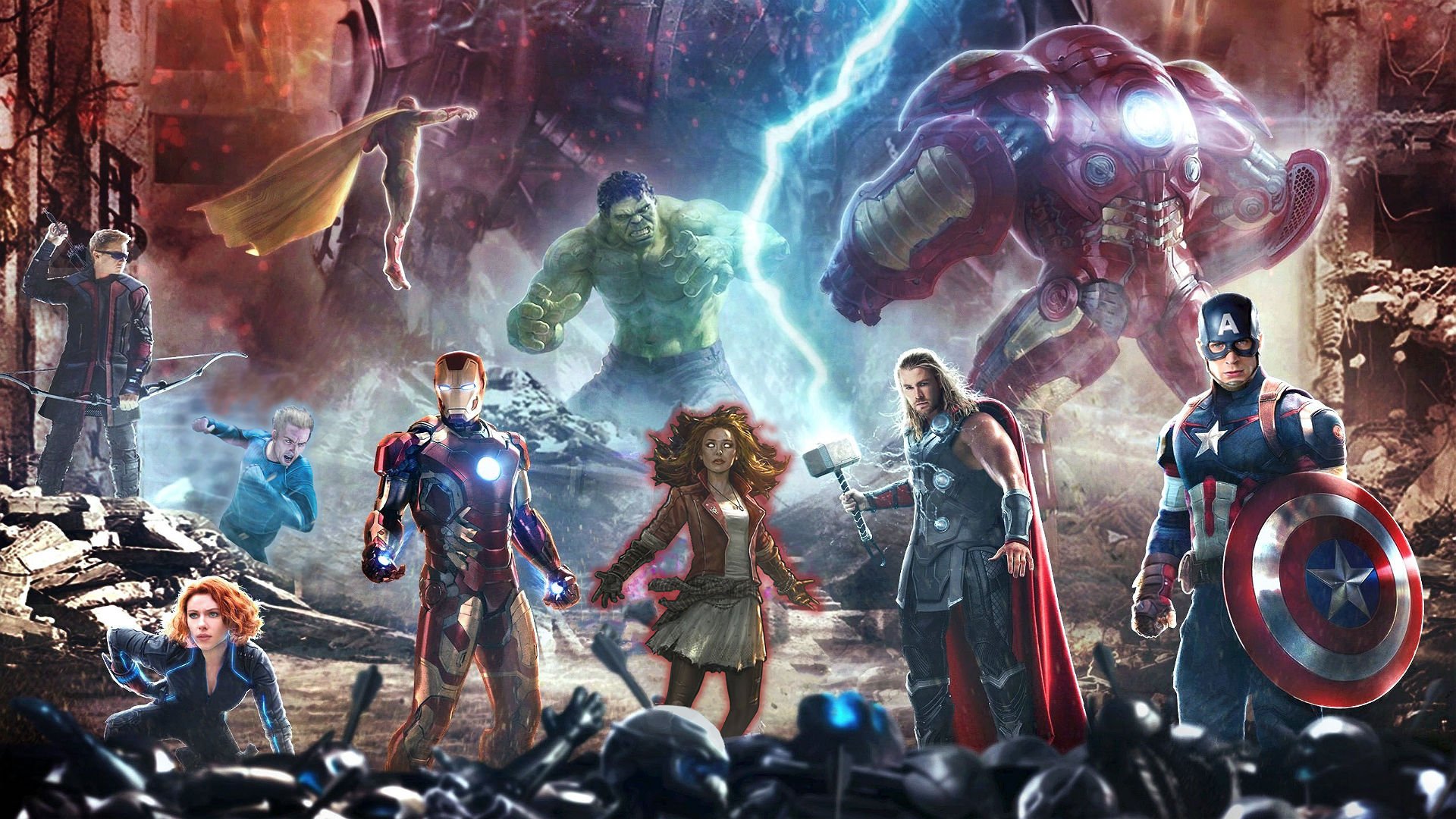 The Avengers Heroic Age Ic Wallpaper