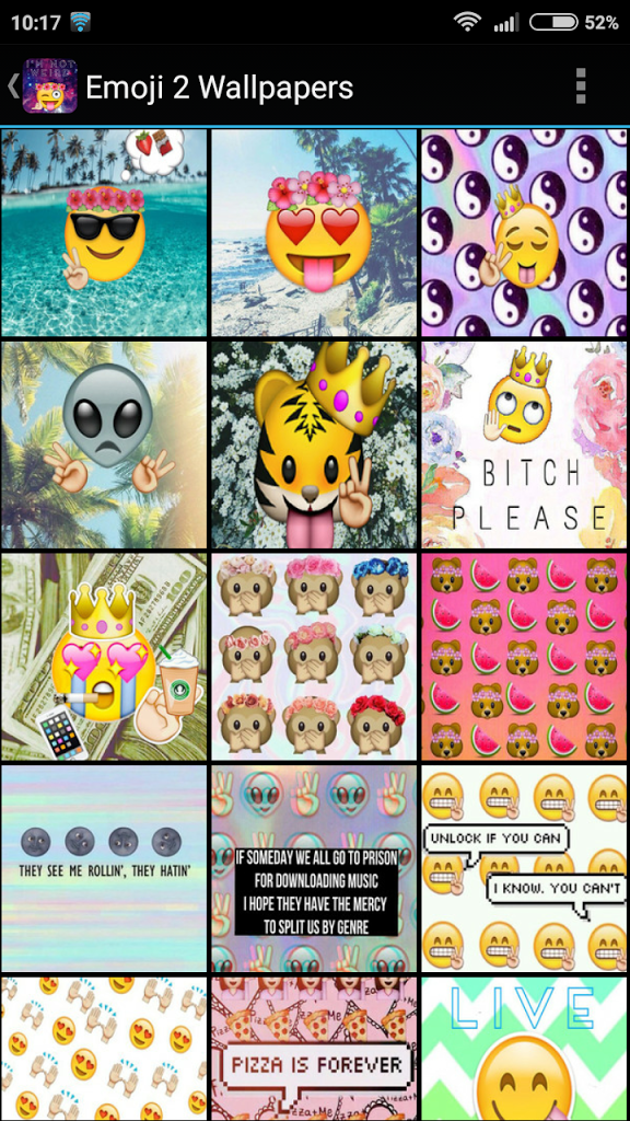 Emoji Wallpap Screenshot Thumbnail