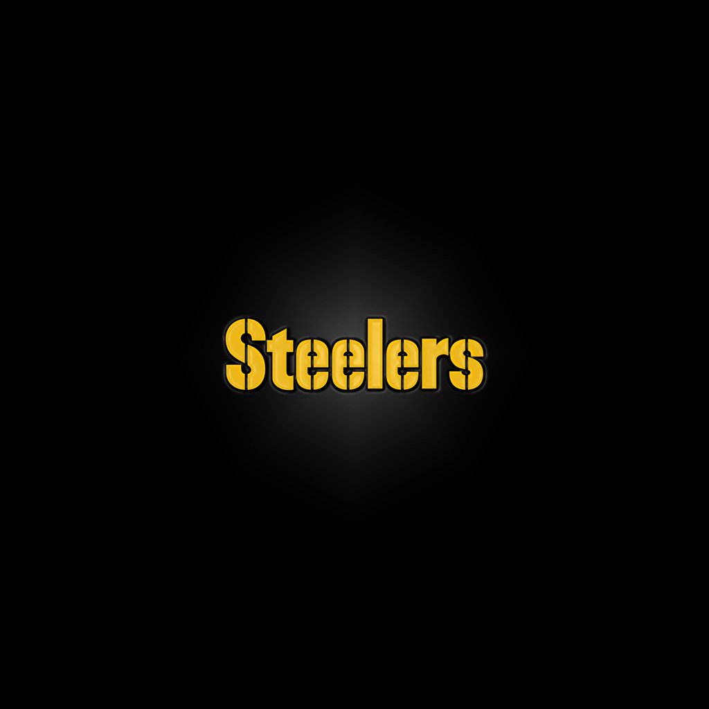 iPad Wallpapers with the Pittsburgh Steelers Team Logos Digital