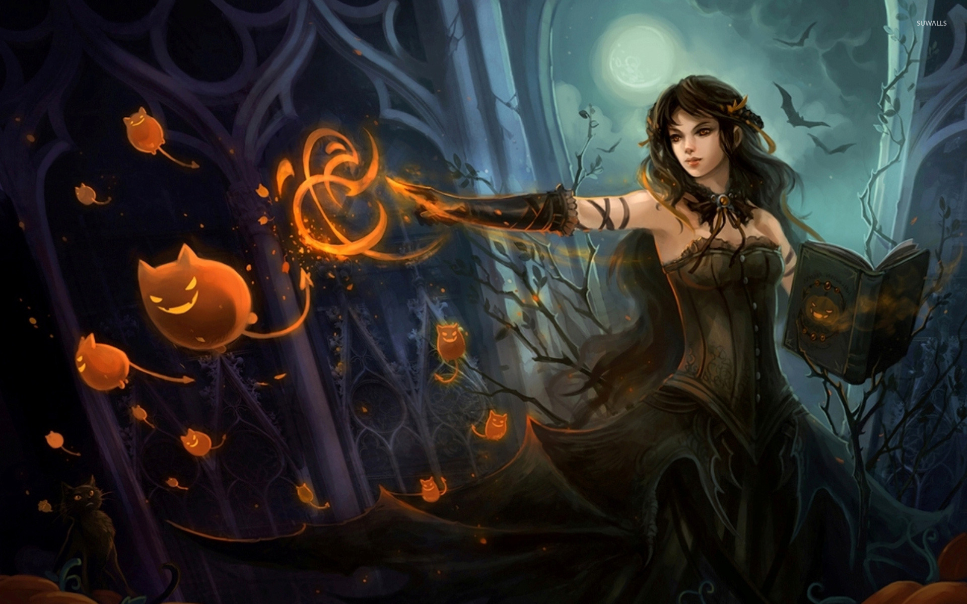 Witch Wallpaper Fantasy