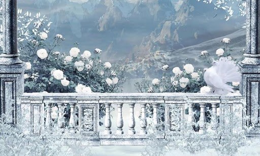 Ver Maior Captura De Tela Romantic Snow Live Wallpaper Para Android