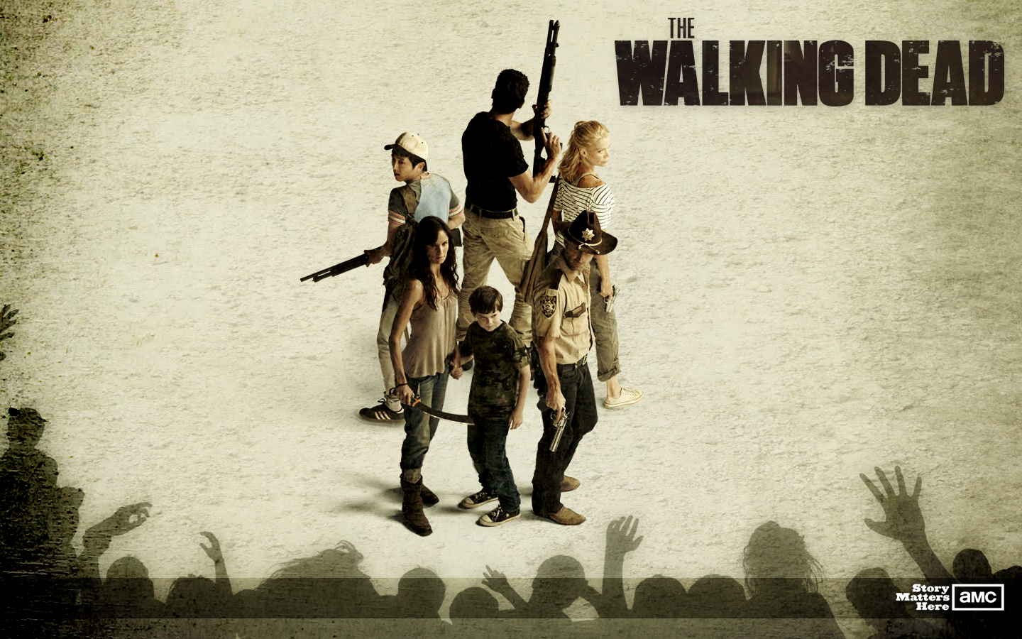 The Walking Dead is a television drama series developed by Frank 1440x900
