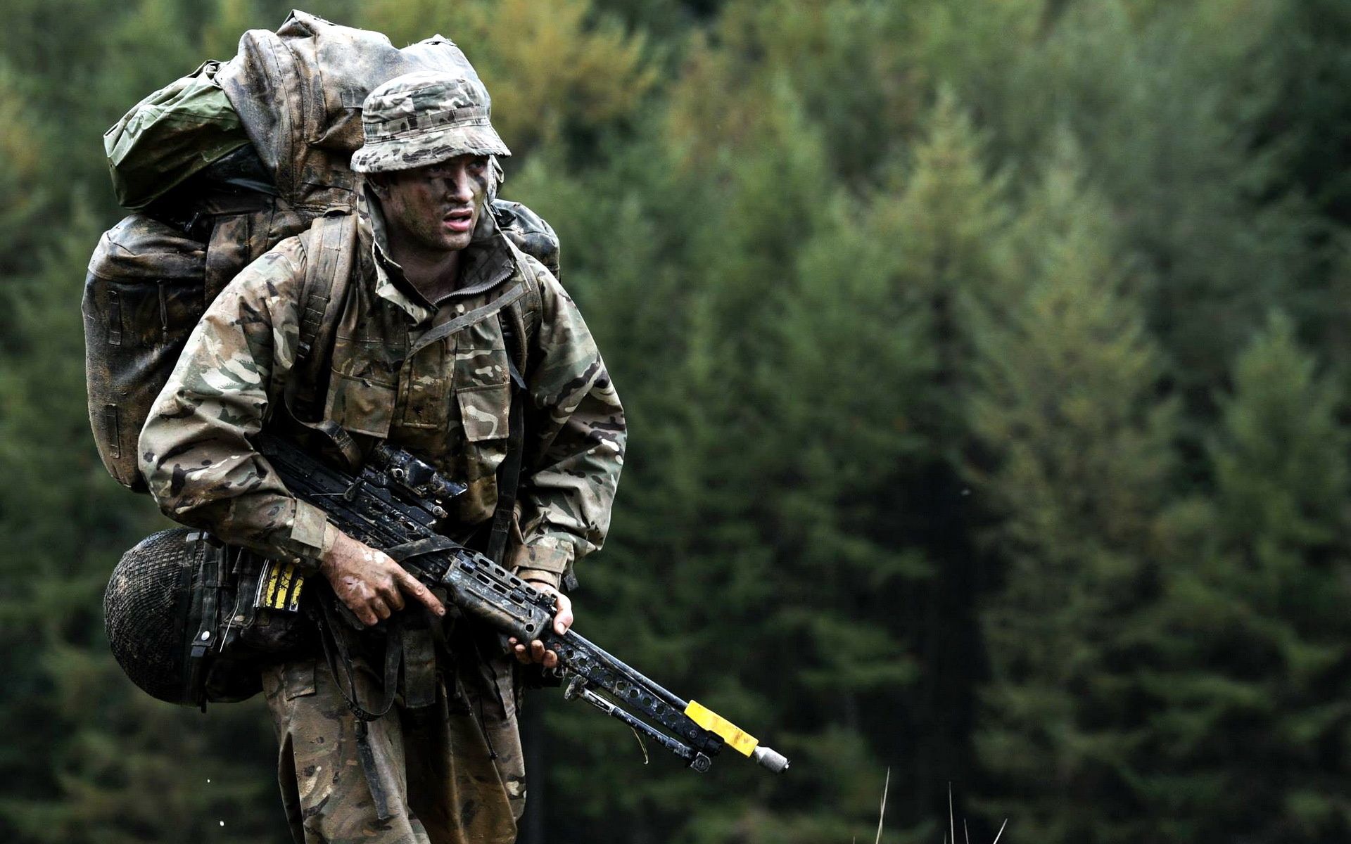 British Army Soldier Armed Forces