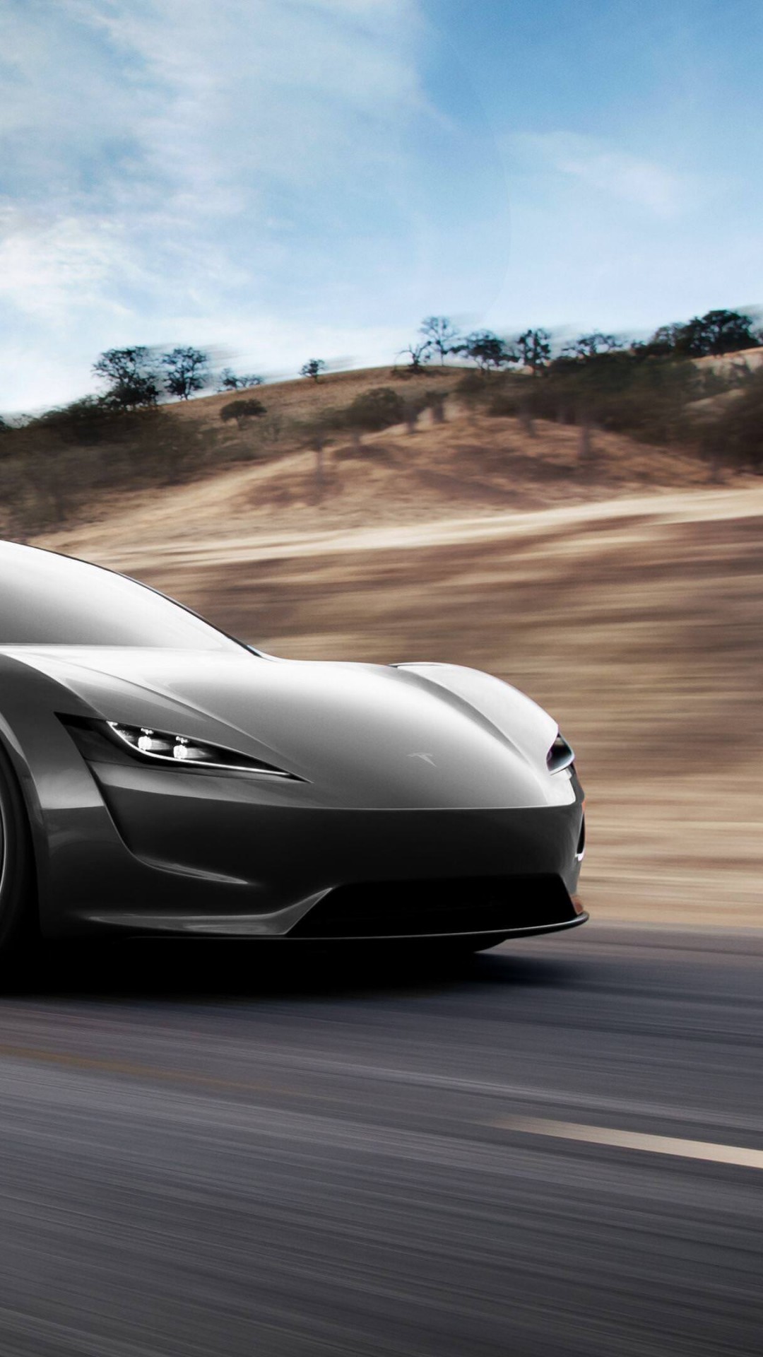 Wallpaper Tesla Roadster Cars Electric Car 4k