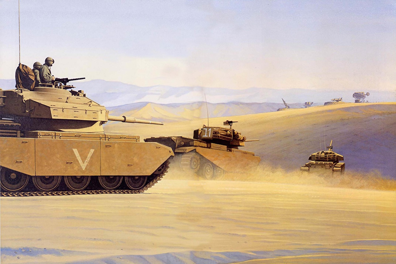 Image M1 Abrams Tank Us M1a1 Army