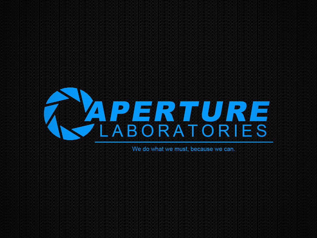 Aperture Science Background By Draco9089