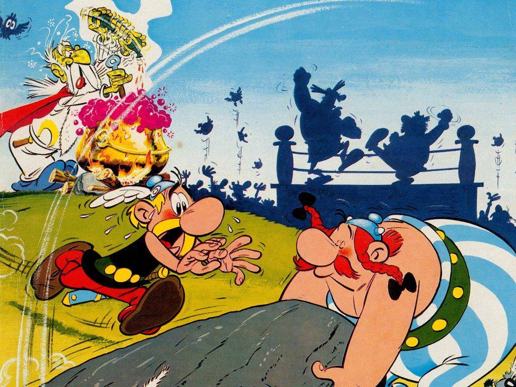Asterix Friends Wallpaper