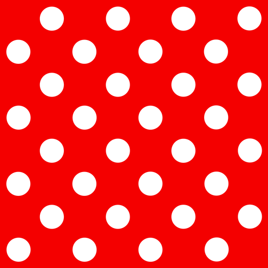 Red And White Polka Dots Pattern
