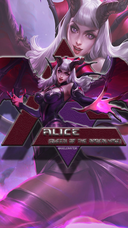 Mobile Legends Phone Wallpaper Alice Queen Of The Apocalypse