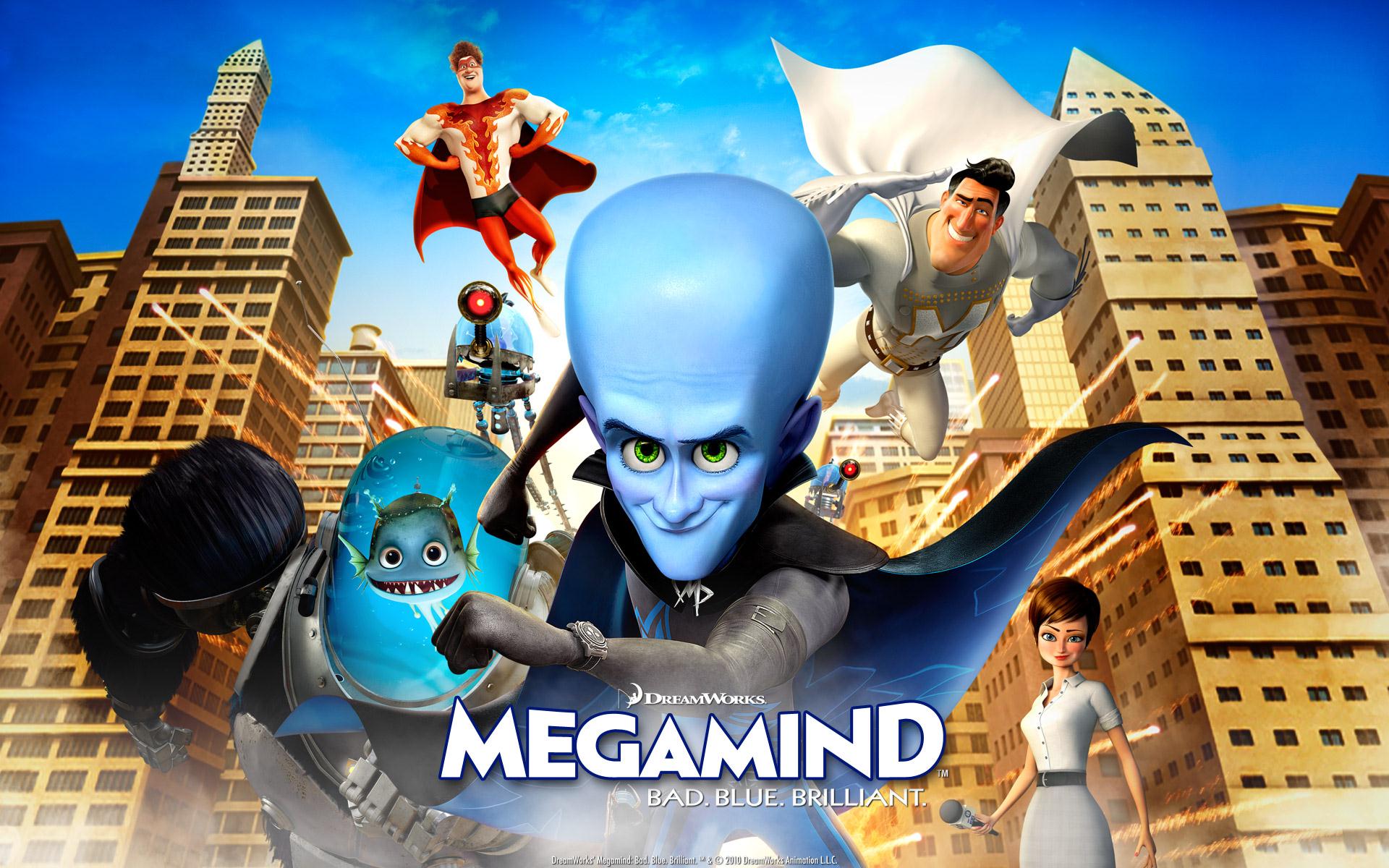 Picture Movie Megamind 3d Cartoon Movies