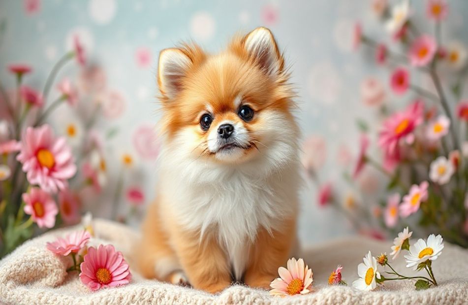 Teacup Pomeranian Wallpaper