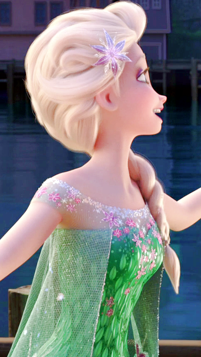 Frozen Fever Elsa phone wallpaper   Frozen Photo 38826028 640x1136