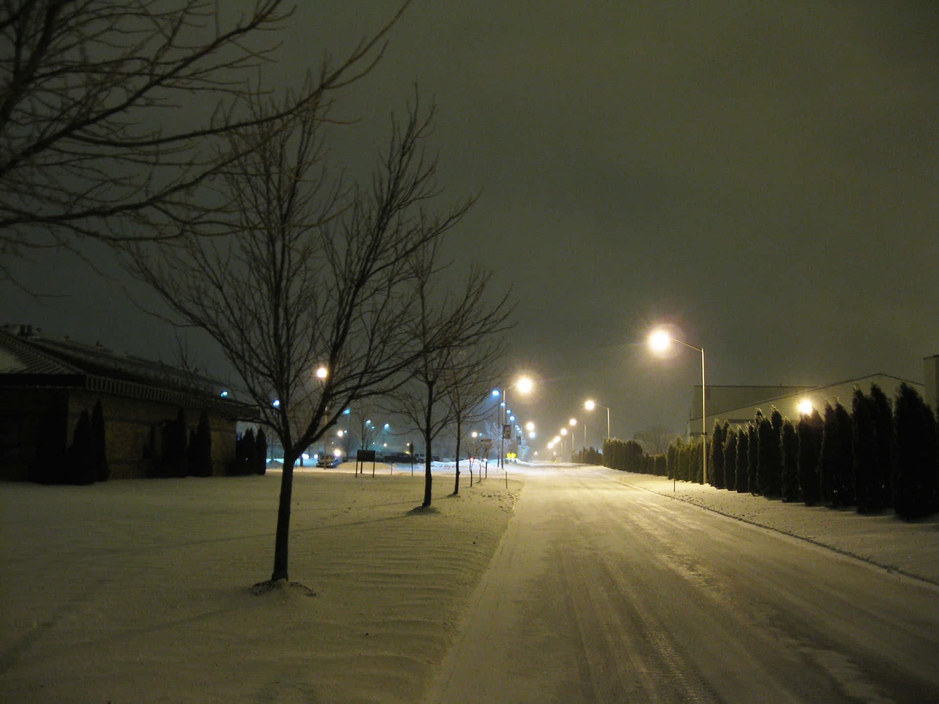 Snow Aesthetic Picture Wallpaper