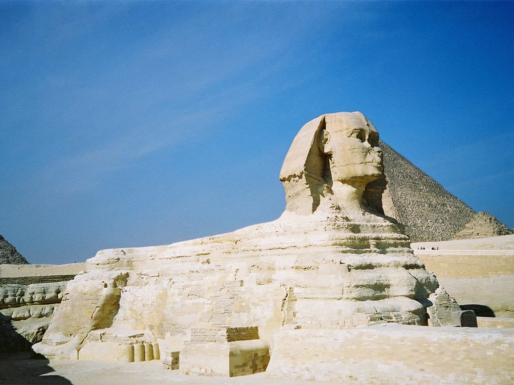 Sphinx Giza Pyramid Wallpaper X