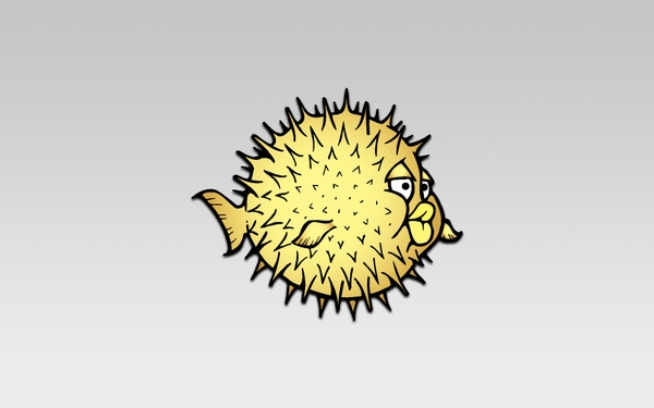Fish Blowfish Openbsd Wallpaper
