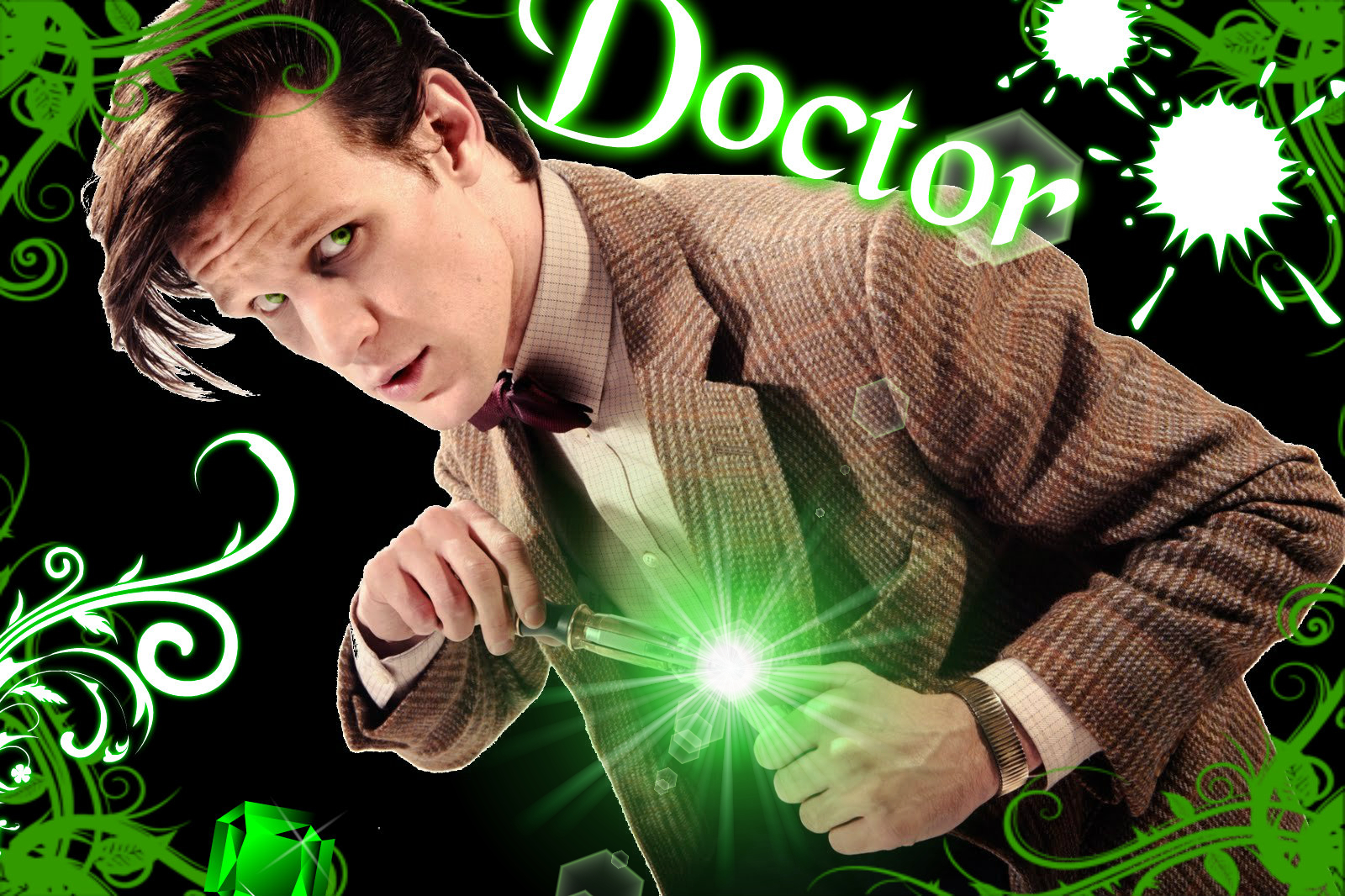 the 11th doctor wallpaper by chrisily customization wallpaper science 1600x1066