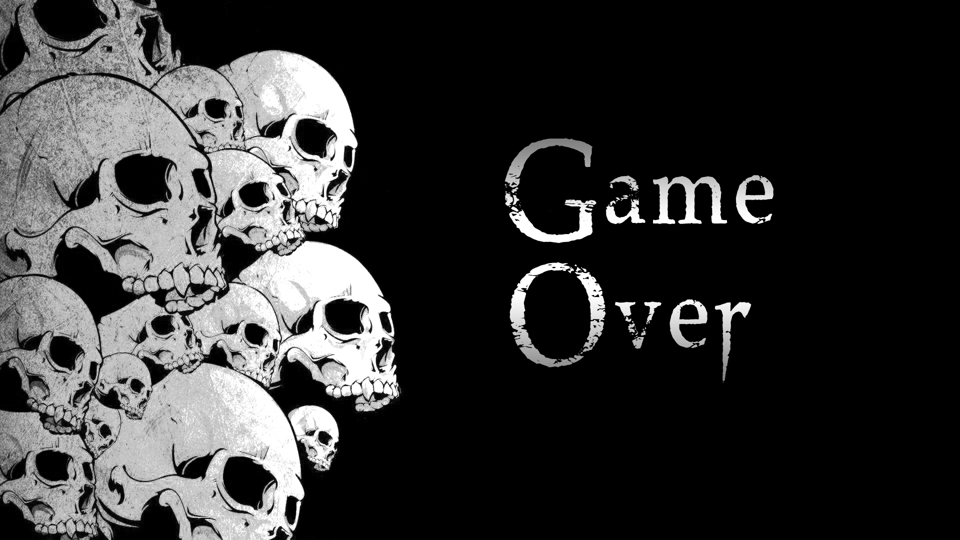 game over wallpaper for mobile