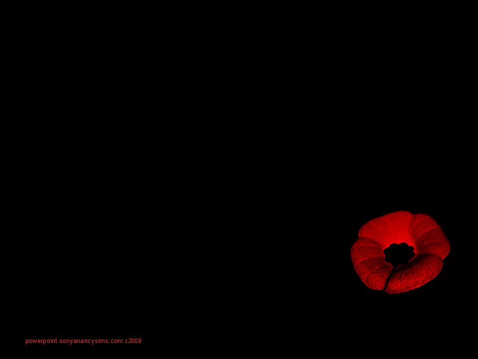Remembrance Day Powerpoint Presentation Background