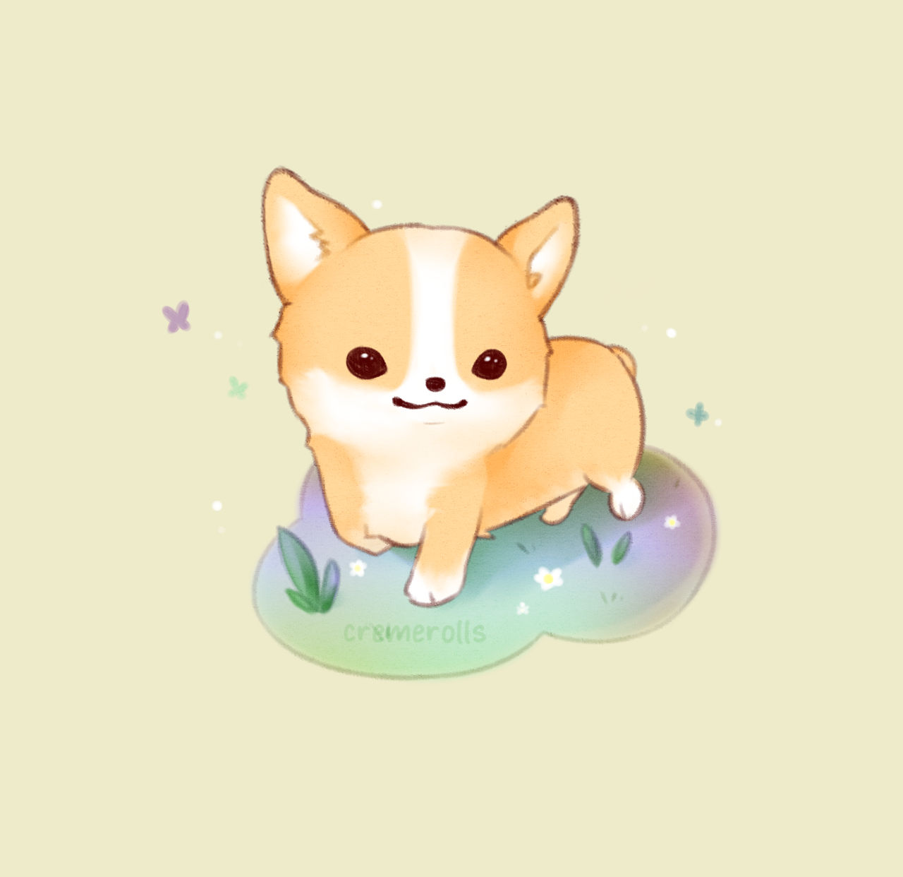 Free download Corgi by cremerolls on [1280x1242] for your Desktop ...